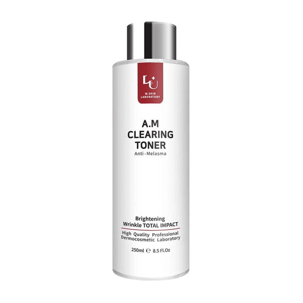 W.SKIN LABORATORY A.M Clearing Toner 250ml front view